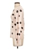 Saks Fifth Avenue Polka Dots Tan Pullover Sweater Size S - photo 5