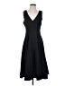 Milly Solid Black Cocktail Dress Size 4 - photo 1