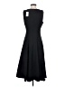 Milly Solid Black Cocktail Dress Size 4 - photo 2
