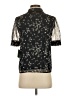 CeCe 100% Polyester Black Short Sleeve Blouse Size XS - photo 2