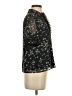 CeCe 100% Polyester Black Short Sleeve Blouse Size XS - photo 4