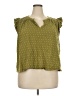 Daniel Rainn Green Sleeveless Blouse Size 3X - photo 1