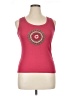 Willi Smith 100% Cotton Pink Tank Top Size XL - photo 1
