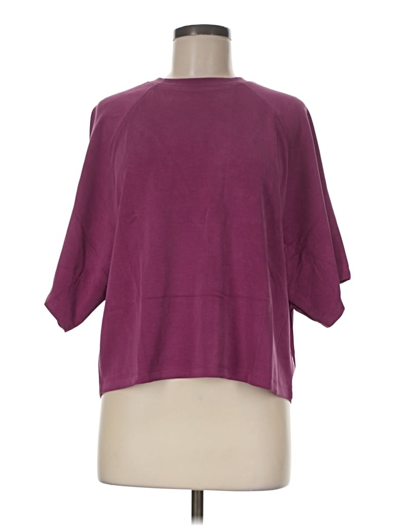 Pre-owned Athleta Poncho In Purple