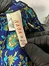 Raga 100% Polyester Paisley Blue Romper Size M - photo 4