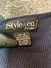 Style&Co 100% Cotton Stripes Blue Pullover Sweater Size Med Petite - photo 7
