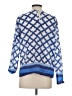 Roberta Roller Rabbit Blue Long Sleeve Blouse Size S - photo 2