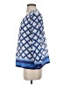 Roberta Roller Rabbit Blue Long Sleeve Blouse Size S - photo 5