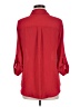 Iz Byer 100% Polyester Red 3/4 Sleeve Blouse Size M - photo 2