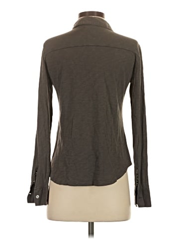Theory Long Sleeve Button-Down Shirt (view 2)