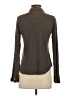 Theory Gray Long Sleeve Button-Down Shirt Size S - photo 2