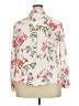 George 100% Rayon Floral Ivory 3/4 Sleeve Blouse Size 20 - photo 2