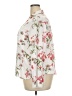 George 100% Rayon Floral Ivory 3/4 Sleeve Blouse Size 20 - photo 5