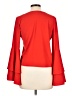 Storee 100% Polyester Red 3/4 Sleeve Top Size M - photo 2
