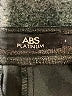 ABS Platinum Metallic Black Casual Pants Size 0 - photo 4