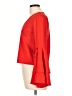 Storee 100% Polyester Red 3/4 Sleeve Top Size M - photo 5
