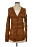 Mudd 100% Acrylic Brown Cardigan Size S - photo 1