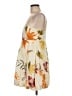 Zara Floral Ivory Cocktail Dress Size M - photo 5