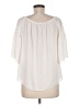 Tyche 100% Polyester Ivory 3/4 Sleeve Blouse Size M - photo 2