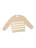 Zara Stripes Tan Pullover Sweater Size 2 - 3 - photo 1