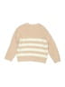 Zara Stripes Tan Pullover Sweater Size 2 - 3 - photo 2