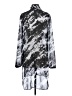 Carmen Marc Valvo 100% Polyester Silver Kimono Size S - photo 2