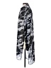 Carmen Marc Valvo 100% Polyester Silver Kimono Size S - photo 5