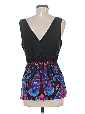Tibi Sleeveless Silk Top (view 2)