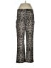 STUDIO BLUE Animal Print Gold Casual Pants Size 32 waist - photo 1