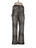 STUDIO BLUE Animal Print Gold Casual Pants Size 32 waist - photo 2