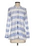 Roberta Roller Rabbit 100% Cotton Stripes Blue Long Sleeve Blouse Size S - photo 1