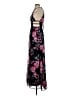 Express 100% Polyester Floral Black Cocktail Dress Size XS - photo 5