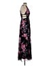 Express 100% Polyester Floral Black Cocktail Dress Size XS - photo 4