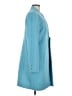W by Worth Blue Wool Coat Size M - photo 4