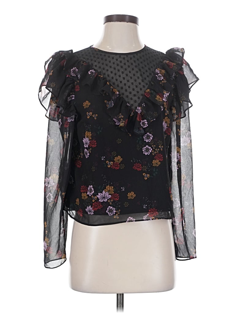 Pre-owned The Fifth Label 3/4 Sleeve Blouse In Black