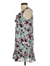 Tyche 100% Polyester Floral Teal Casual Dress Size S - photo 5