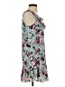 Tyche 100% Polyester Floral Teal Casual Dress Size S - photo 4