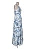 CeCe Graphic Blue Casual Dress Size M - photo 4