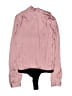 Paige 100% Polyester Pink Long Sleeve Blouse Size XXS - photo 2