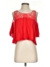 Alya Red Sleeveless Blouse Size S - photo 1