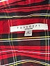 Foxcroft Plaid Red 3/4 Sleeve Button-Down Shirt Size 18 - photo 7