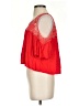 Alya Red Sleeveless Blouse Size S - photo 5