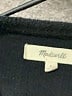 Madewell Black Sleeveless Button-Down Shirt Size M - photo 7