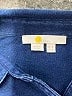 Boden 100% Cotton Blue 3/4 Sleeve Button-Down Shirt Size 4 - photo 7