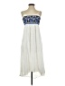 Roxy 100% Cotton White Casual Dress Size S - photo 1