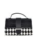 Unbranded Houndstooth Black Satchel One size - photo 1