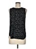 Left Coast by Dolan 100% Polyester Black Sleeveless Blouse Size M - photo 1