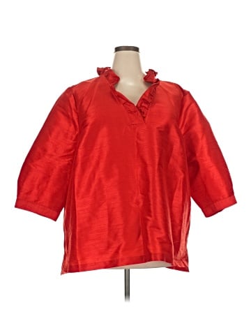 Crown & Ivy 3/4 Sleeve Blouse (view 1)