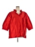 Crown & Ivy 100% Polyester Red 3/4 Sleeve Blouse Size 4X - photo 1