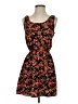 Papaya 100% Polyester Floral Black Casual Dress Size S - photo 1